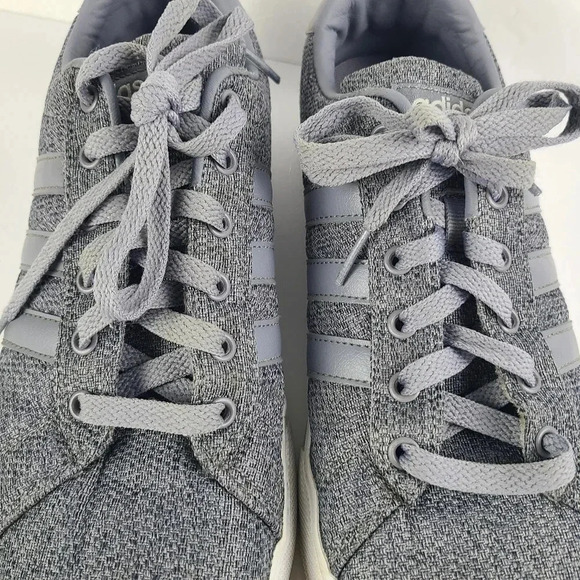 Adidas mens Neo Daily cloudfoam grey sneakers - Picture 6 of 9